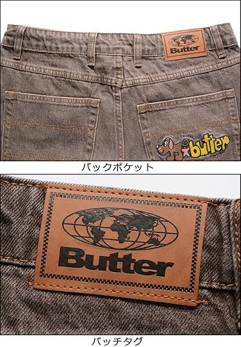 32 ブラウン Butter goods デニム バターグッズ ジーンズ Butter Goods BUTTER GOODS Bronco Denim Jeans Brown Tint